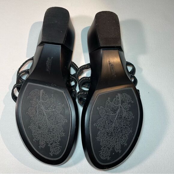 Earth saffron sandal black bling 8.5 NWOT - Picture 12 of 13